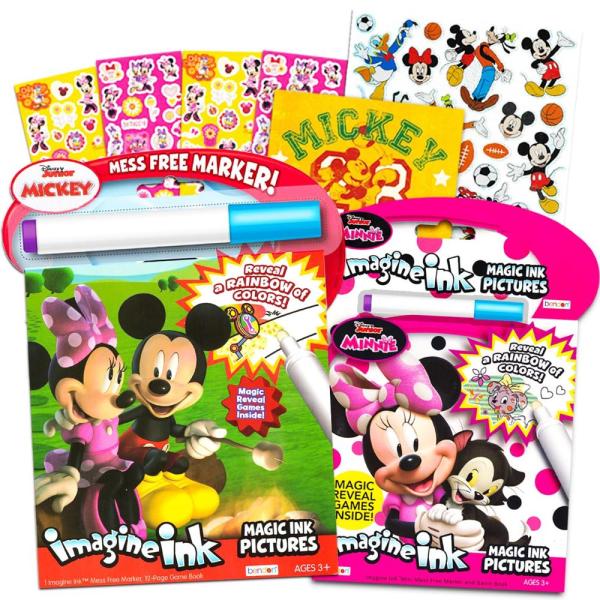 Disney Minnie Mouse ミニーマウス and Mickey Mouse ミッキーマウ...