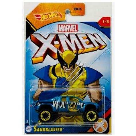 Hot Wheels ホットウィール XーMen ダイキャスト2023 (ウルヴァリンサンドブラスタ...