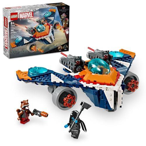 LEGO マーベル Marvel Rocket’s Warbird vs. Ronan, Build...