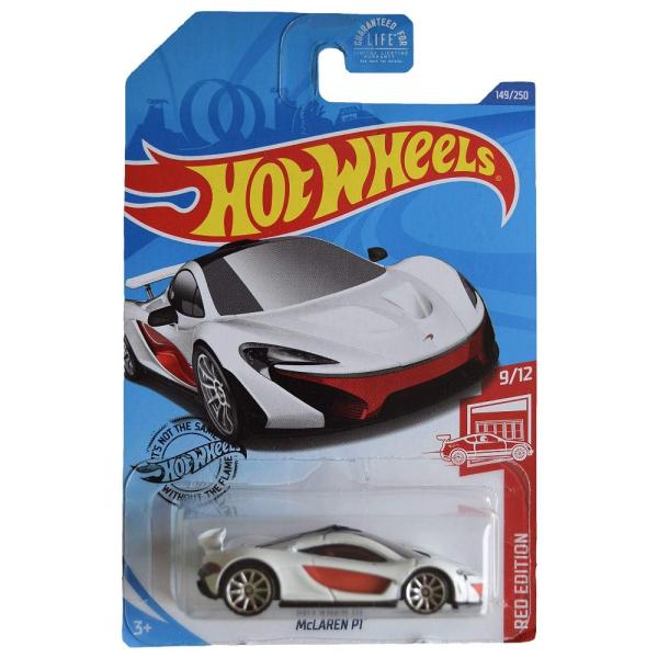 Hot Wheels ホットウィール McLaren P1 ー Red Edition 9/12 ー...