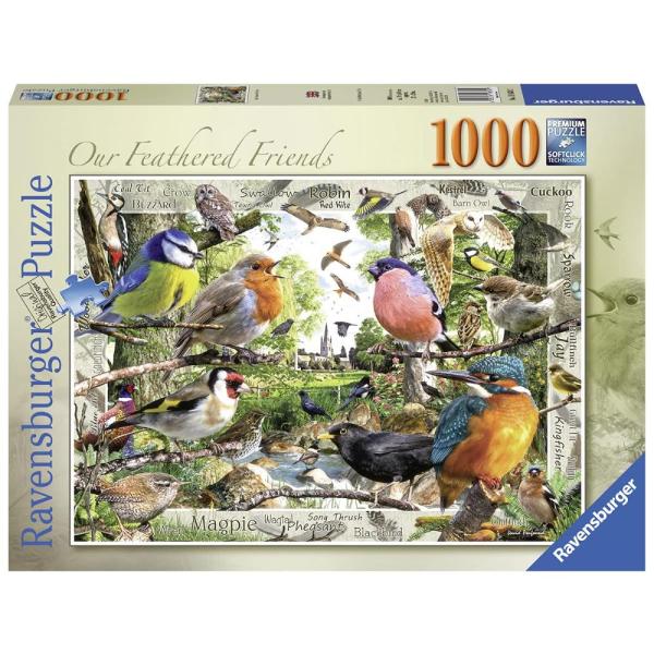 Ravensburger Our Feathered Friends, 1000pc Jigsaw ...
