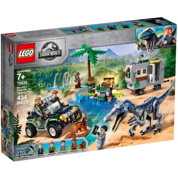 レゴ(LEGO)ジュラシックワールド Jurassic World バリオニクスの対決トレジャーハン...