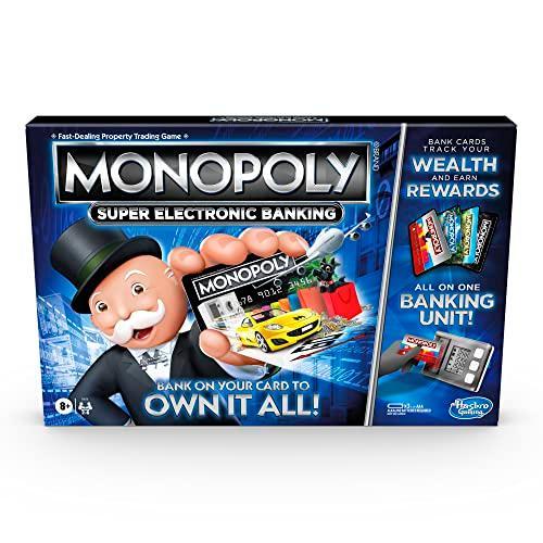 Hasbro Gaming Monopoly Super Electronic Banking Bo...