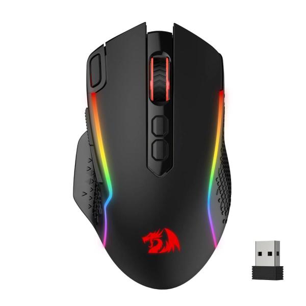 Redragon M810 Pro Wireless Gaming Mouse, 10000 DPI...