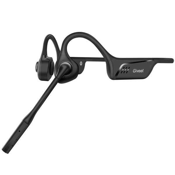 Giveet Bluetooth 5.3 Headset w/Dual DSP Noise Canc...