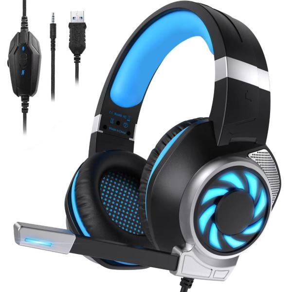 Gaming Headset for PS4, Xbox One, PC, PS5, Laptop,...