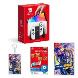 Nintendo Switch(有機ELモデル) JoyーCon(L)/(R) ホワイト+任天堂ライセンス商品Nintendo Switch (有機E