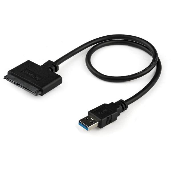 StarTech.com SATA ー USB 3.0 変換ケーブルアダプタ UASP対応 2.5イ...