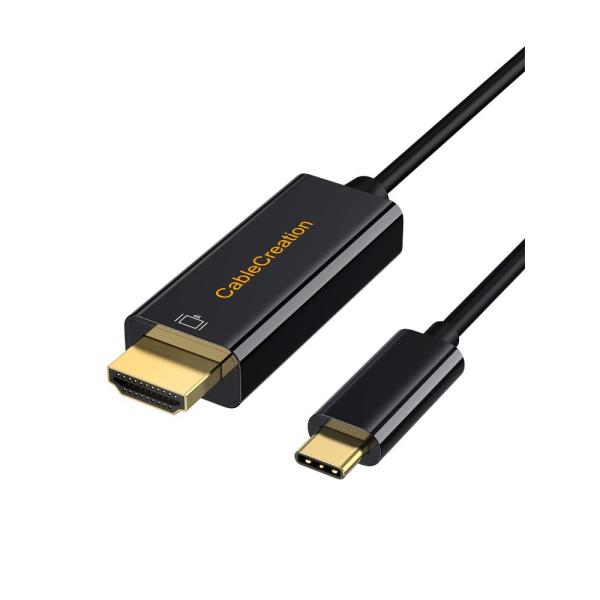 USBーC HDMI 4K,CableCreation Type C HDMI ケーブル Thund...