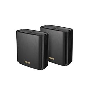 ASUS ZenWiFi AX WholeーHome Triーband Mesh WiFi 6 System (XT8) ー 2 pack, Cove