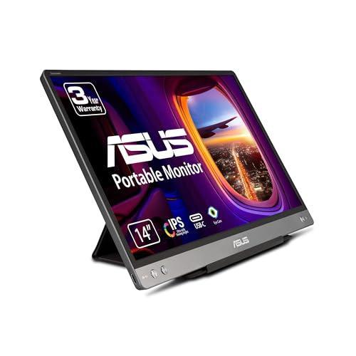 ASUS ZenScreen MB14AC 14インチ ポータブルUSB TypeーCモニター 10...