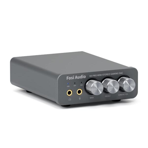 Fosi Audio K5 Pro Gaming DAC Headphone Amplifier M...