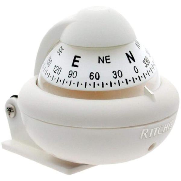 Compass, Bracket Mount, 2&quot; Dial, White