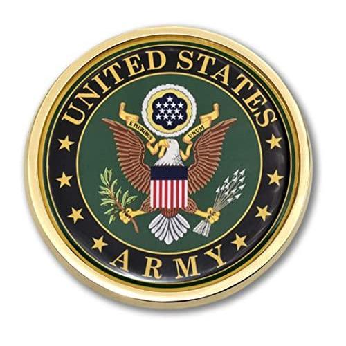 アメリカ陸軍クレストクロムオートエンブレム