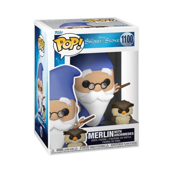 Funko ー Figurine Disney Merlin L&apos;Enchanteur ー Merl...