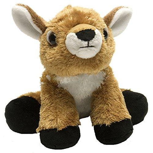 Wild Republic 18cm Hug&apos;ems Fawn Plush Toy (brown)