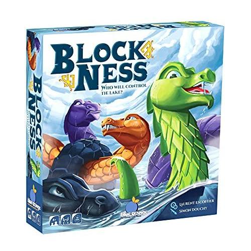 BlockNess ボードゲーム ー 家族または大人の戦略ゲーム 2~4人用 推奨年齢8歳以上