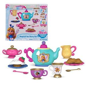 Disney Junior Alice’s Wonderland Bakery Tea Party, Kids Tea Set for 2, Offiの商品画像