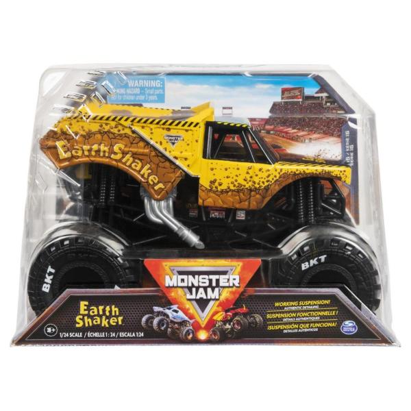 Monster Jam Earth Shaker 1/24スケール ダイキャストトラック 2022