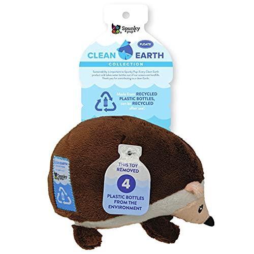 Spunky Pup Clean Earth Plush Hedgehog | Made from ...