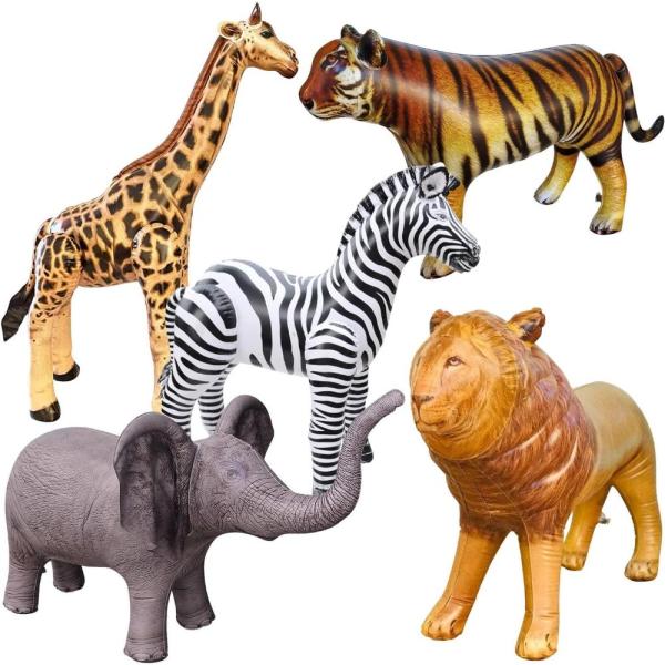 Airniture Jet Creations Safari Inflatable Plush St...