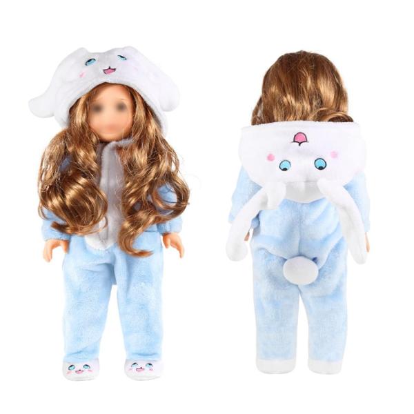 Ywkis 18 Inch Doll Clothes ーOnesie Pajamas Fit 18 ...