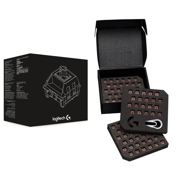 Logitech G Pro X メカニカルゲーミングキーボードスイッチキット(GX Brown T...