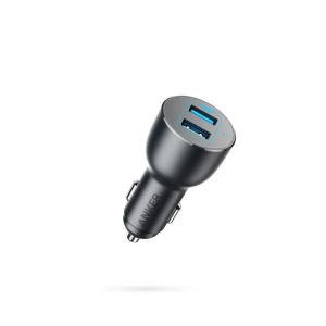 Anker Car Phone Charger Adapter 36W Metal Dual USB PowerDrive III 2ーPortの商品画像