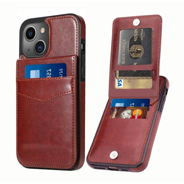 Seabaras iPhone 13 財布型ケース クレジットカードホルダー付き レディース メンズ...