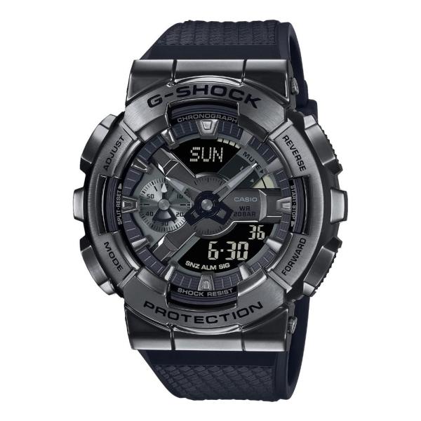 カシオ  腕時計 ジーショック  メタルカバード GMー110BBー1AJF メンズ ブラック