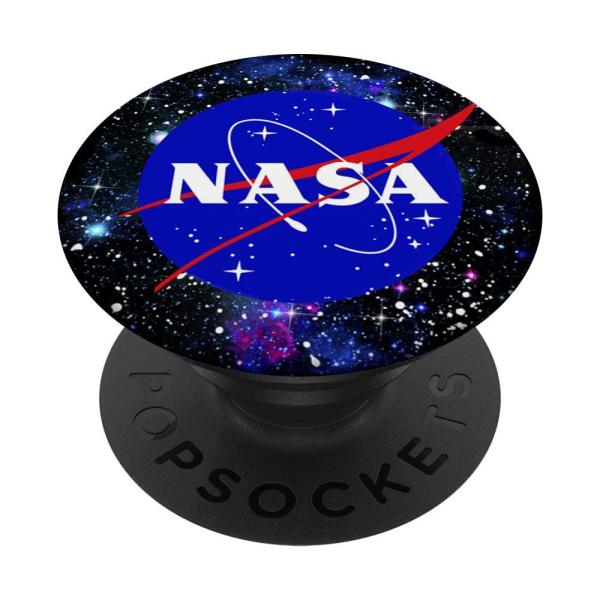 NASA Logo In The Stars PopSockets PopGrip: Swappab...