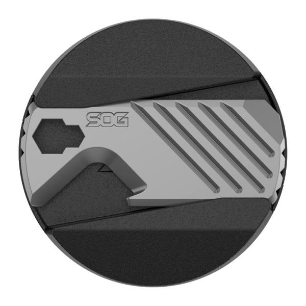 PopSockets: PopGrip SOG マルチツール ー ブラック スマートフォン用