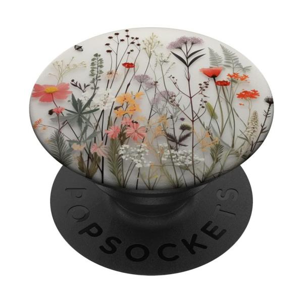 Mixed Flower Bouquet Floral Pattern PopSockets Sta...