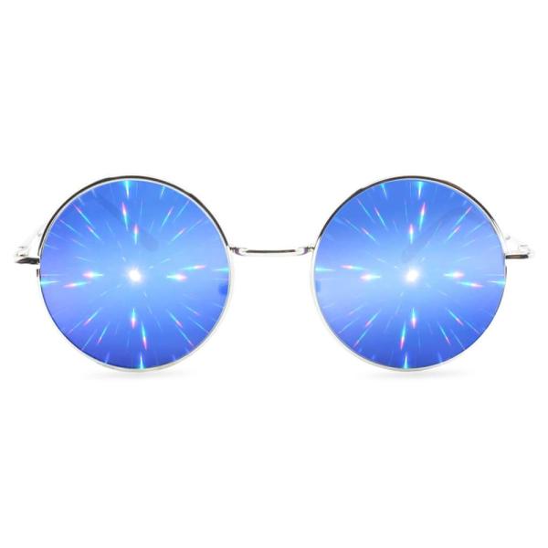 GloFX Diffraction Glasses | Hippie Style Metal Fra...