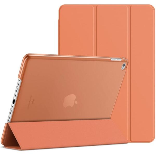 JEDirect iPadair2 ケース 三つ折スタンド オートウェイクアップ/スリープ機能iPa...