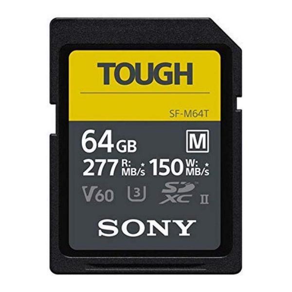 64GB SDXCカード SDカード タフ仕様 SONY UHSーII Tough Mシリーズ Cl...