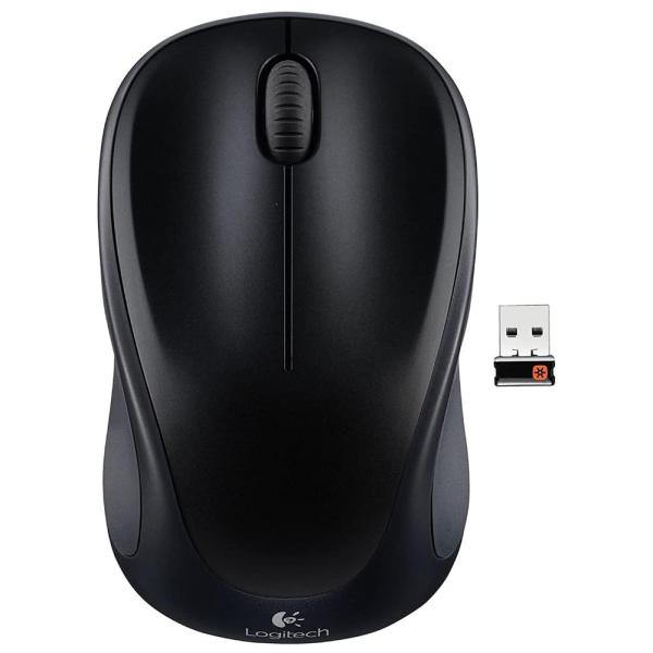 Logitech Wireless Mouse m317 Unifying Receiver, Bl...
