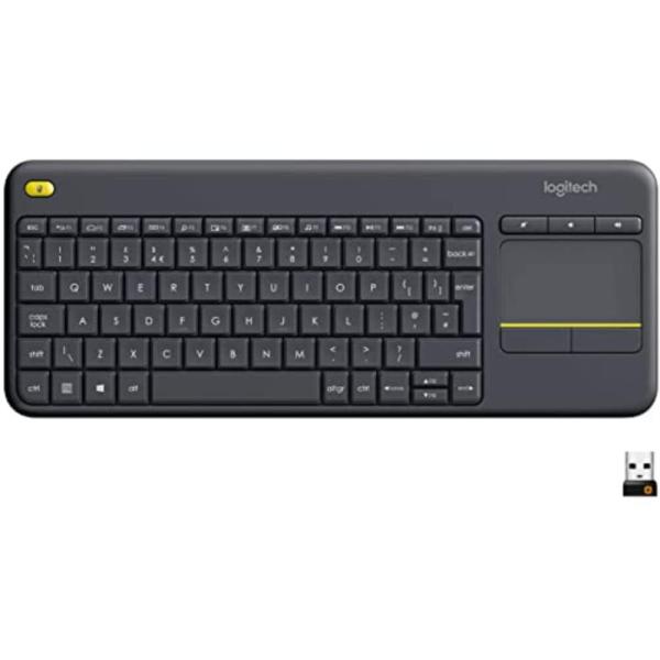 Logitech ー Keyboard with Touchpad Logitech K400 Pl...