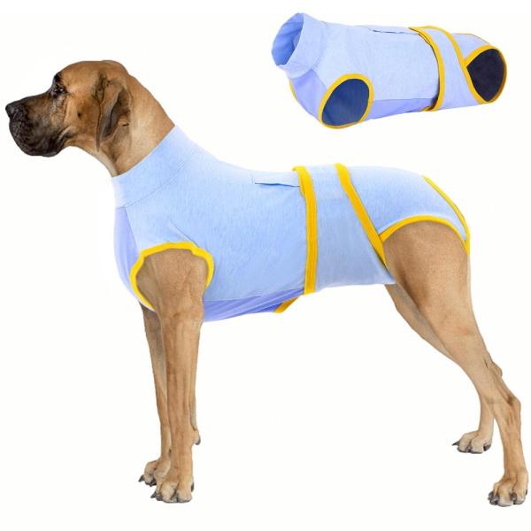 IDOMIK Dog Surgery Recovery Suit, Soft Dog Spay Ne...