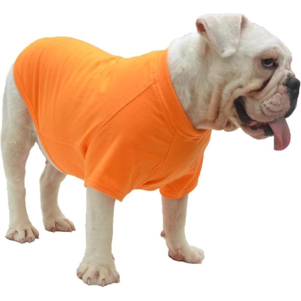 Lovelonglong Bulldog Clothes Dog Clothing Blank Tー...