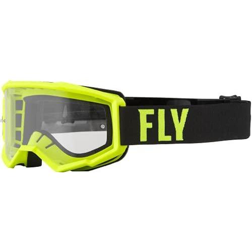 Fly Racing 2022 Focus Goggles (HiーVis/Black Clear ...