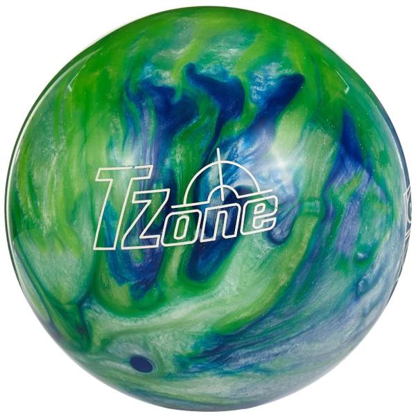 Brunswick TーZone Glow PreーDrilled Bowling Ball, Gr...