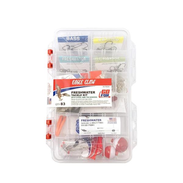 FreshWater Tackle 83pc Kit