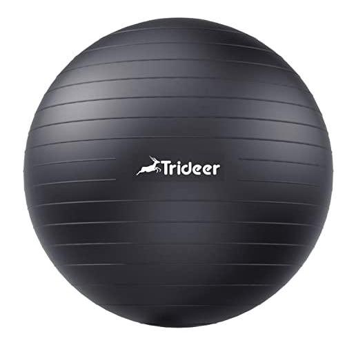 Trideer 極厚 ヨガボール エクササイズボール 5サイズ ボールチェア 高耐久スイスボール バ...