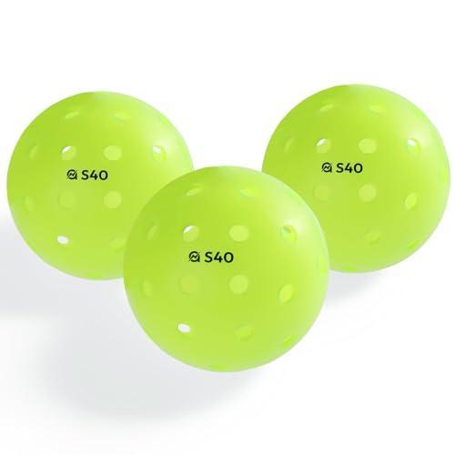 A11N S40 Outdoor Pickleball Ballsー USAPA Approved,...