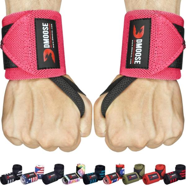DMoose Fitness Wrist Wraps (IPL Approved) Avoid In...
