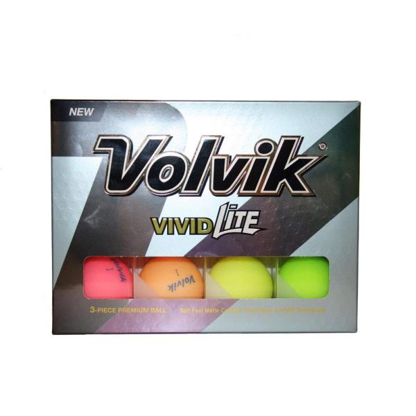 Volvik Vivid Lite Golf Balls, Assorted Colors (One...