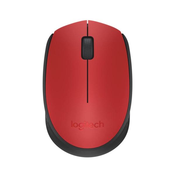 (Red) ー Logitech M171 Wireless Mouse for Windows, ...
