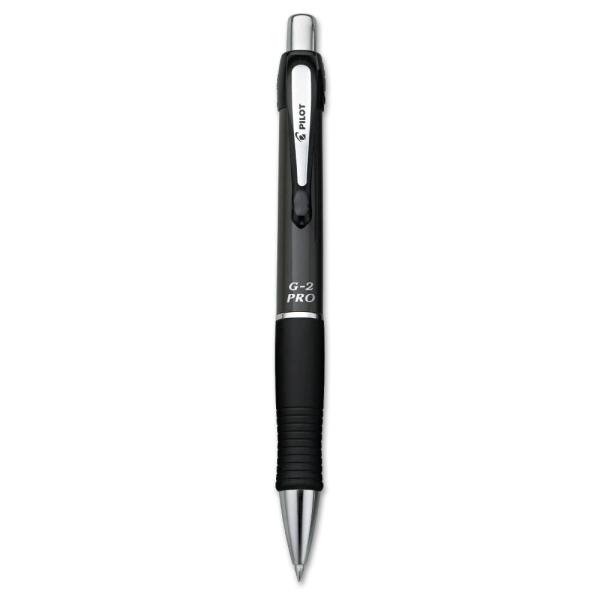 Pilot G2 Pro Retractable Gel Ink Roller Ball Pen, ...