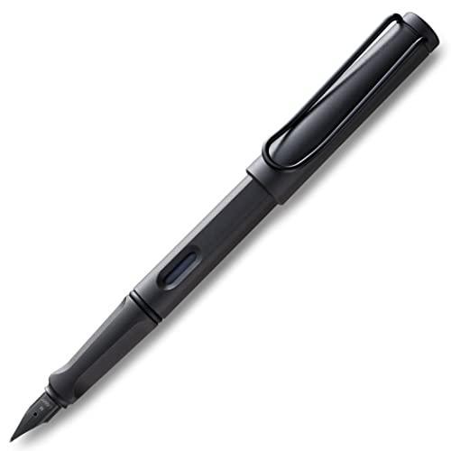 LAMY ラミー 万年筆 ペン先M(中字) サファリ ブラック L17ーM 両用式 コンバーター別売...